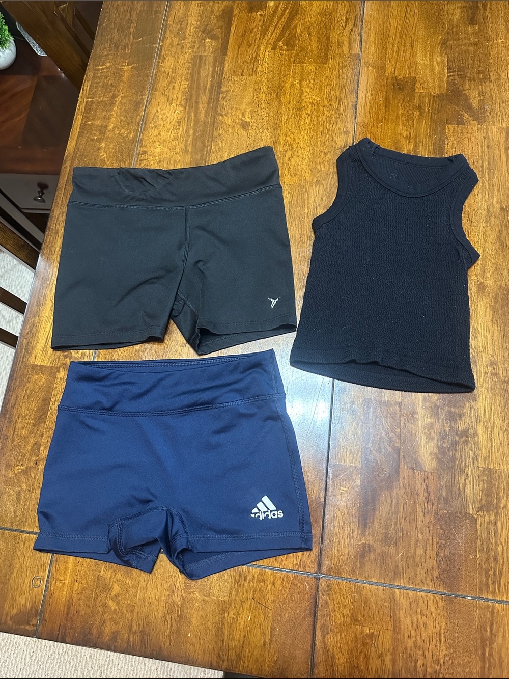 Athletic Shorts with tank Set - Girls 10-12